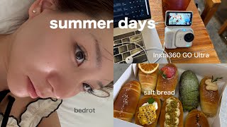 VLOG ⌗ LA summer days, work-life balance, salt bread, new vlogging camera