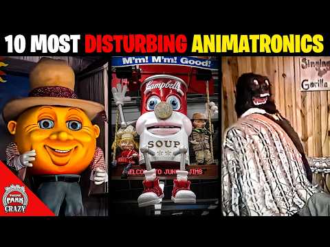 Top 10 DISTURBING Animatronics You've NEVER Heard of