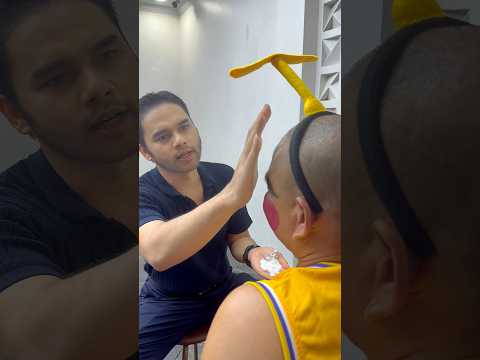 bedaknya ketebelan papaowner 😫 #fyp #videolucu #papaowner #ndando #anak