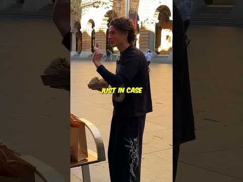 What's Next? 🫛 Sydney's Best Food - (Jimmy's Falafel) w/BBNO$ #shorts