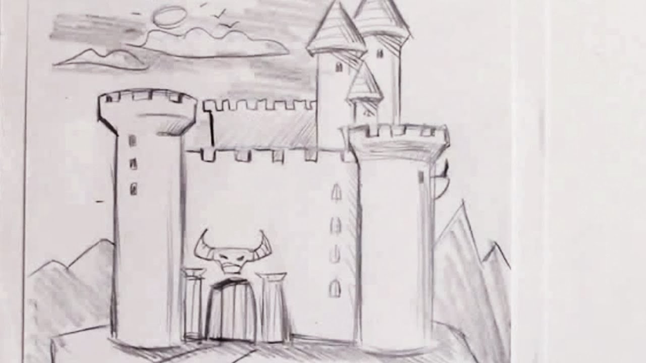 How to Draw a Castle (Step by Step) for Beginners - Christopher Hart