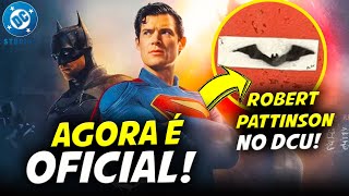 ISSO MUDA TUDO!! BATMAN DE ROBERT PATTINSON É VISTO NO DCU !!!