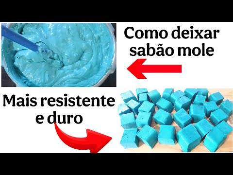 COMO ENDURECER SABÃO EM BARRA MOLE NÃO PRECISA SE DESESPERAR TUDO TEM CONSERTO