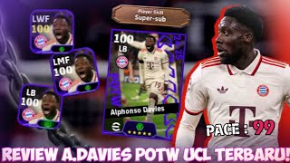 REVIEW ALPHONSO DAVIES POTW UCL TERBARU!