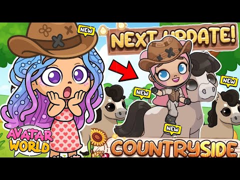 😨¡¡NUEVO ESTABLO de CABALLOS🐴YA ESTA AQUI!! NUEVA ACTUALIZACION de GRANJAen Avatar World |SOYFIFI✨