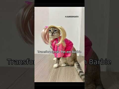 FILTRO DA BARBIE EM PET?! #shorts