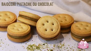 Recette de Baiocchi à la Pistache ou Chocolat au Lait