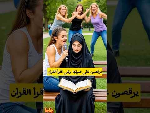 يرقصون على صوتها وهي تقرأ
