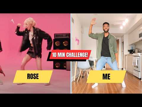 Trying To Learn ROSÉ & Bruno Mars - APT Dance in 10mins