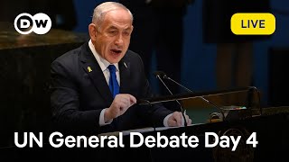 Live: Benjamin Netanyahu, others speak at United Nations | UN General Assembly Day 4