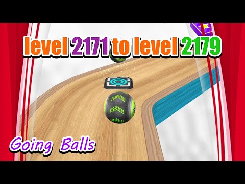 Going Balls 🥎 is a very active, colorful and frustrating game  From level 2171 to level 2179 #Going