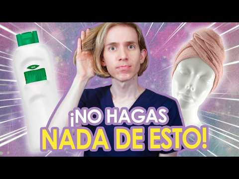 5 ERRORES que estás COMETIENDO CON TU PELO - ¡LO ESTÁS DAÑANDO! - Razones de pelo lastimado