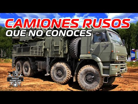 15 CAMIONES RUSOS que no conoces