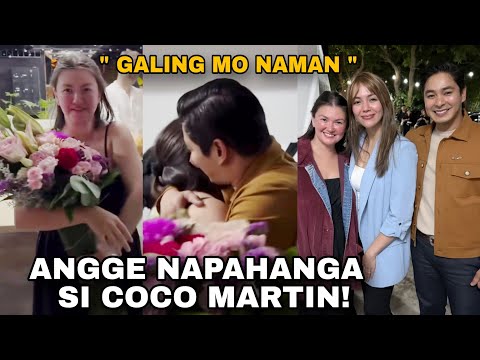 COCO MARTIN HUMANGA SA GALING NI ANGELICA PANGANIBAN SA TEATRO / JULIA MONTES KIM CHIU BELA PADILLA