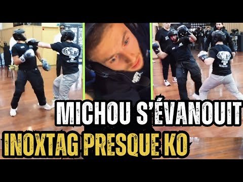 Michou s’évanouit en plein live, Inoxtag mis KO par Michou ?