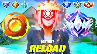 Unranked to UNREAL SOLO Reload SPEEDRUN in Chapter 2! (Fortnite Ranked Reload)