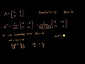 Matrix Inverses and Determinants