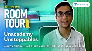 Topper’s Room Tour with Amaiya Singhal | AIR 01, JEE MAIN