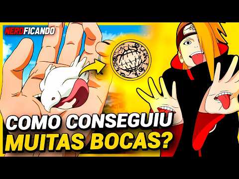 9 CURIOSIDADES SOBRE O DEIDARA EM NARUTO | POR QUE TEM MUITAS BOCAS?