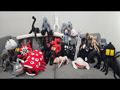 Unboxing Trevor Henderson Monster Plush & Toys Compilation!