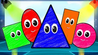 Shapes Song for Children | Fun Learning Video & Kids Songs