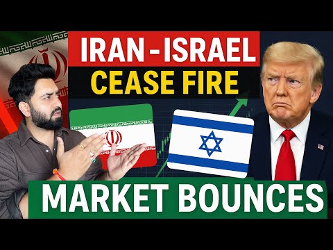 Cease Fire I Market Bounces I Nifty prediction for 25th June