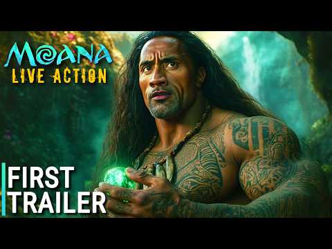 Moana: Live Action Movie - First Trailer (2026) | Dwayne Johnson, Catherine Laga'aia (HD)