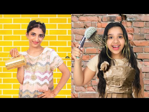 شفا قصة بنت فقيرة ضد غنية !rich vs poor girl story