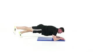 Image Gainage sur une jambe