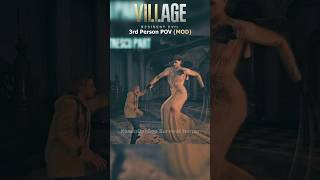 What Lady Dimitrescu's Kill Looks Like in 3rd Person - RESIDENT EVIL Village Ethan Death Scene (MOD)