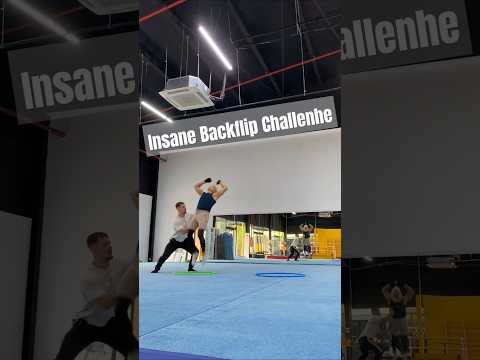 ☝️Backflip Challenge | never try it! #shorts #fail #acrobatics #fitness #funny #backflip #challenge
