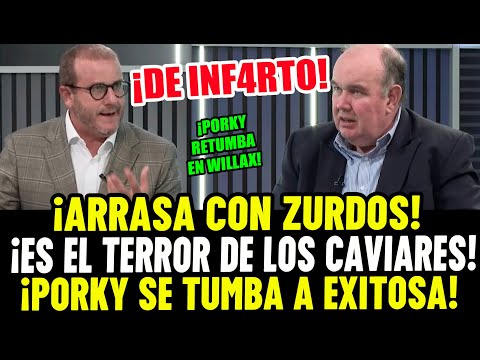 ¡PORKY DESTROZA A LOS CAVIARES! LES CANTA SUS VERDADES Y ARRASA CON LA IZQUIERDA CORRUPTA