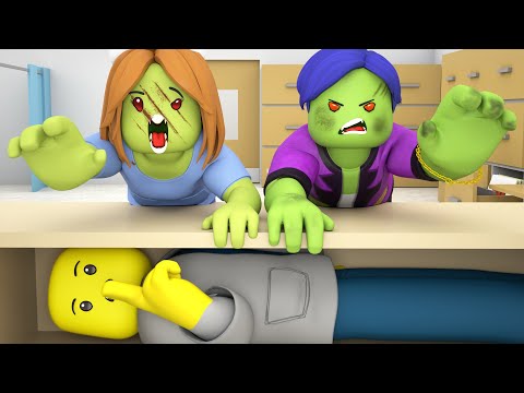 ROBLOX Zombies Take Over Hospital in Brookhaven RP!  ♪ Roblox Animation Video