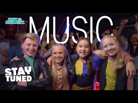 STAY TUNED - MUSIC 🎸 [OFFICIAL MUSIC VIDEO] | JUNIOR SONGFESTIVAL 2024 🇳🇱