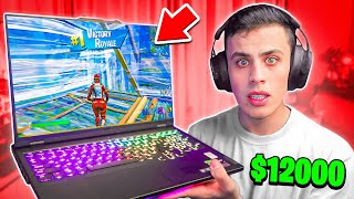 جربت ألعب فورتنايت على أغلى لابتوب بالعالم وانصدمت من اللي شفته ! 😨🔥
