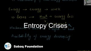 Entropy Crises