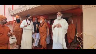 maharajshree phele sahi shahan ke liye jate hue #kumbh #kumbh2025