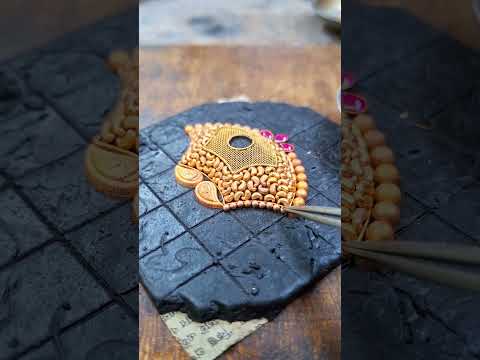 gold pendant making #shorts #reels #viral #jewellery #gold #kartickmondalgold