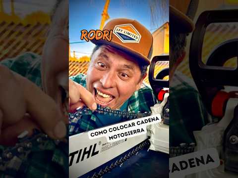 La cadena de tu #motosierra está bien colocada? 😃 #motoimplementos #stihl #cadenamotosierra #tips