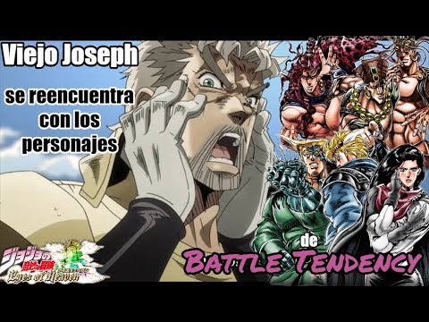 Viejo Joseph se reencuentra con el elenco de Battle Tendency [Eyes of Heaven] Español HD