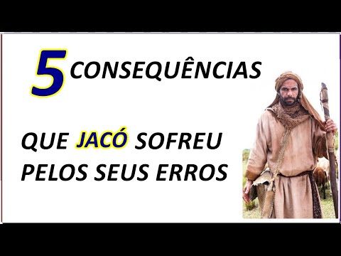 As consequências do pecado se Jacó por enganar seu irmão Esaú. Pregação curta da bíblia