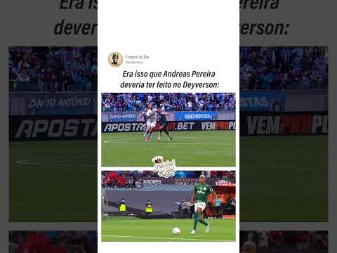 E SE ANDREAS PAREIRA PARASSE O DEYVERSON ASSIM?