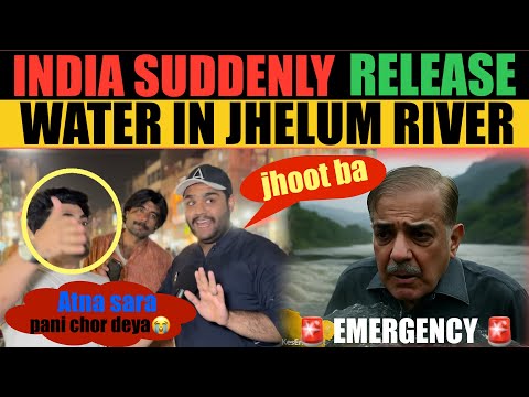 EMERGENCY DECLARED IN POK | PAKISTAN BLAMES INDIA FOR FLOODS IN JHELUM RIVER!