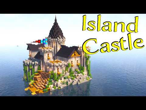 Build an Epic Island Castle in Minecraft – Survival-Friendly