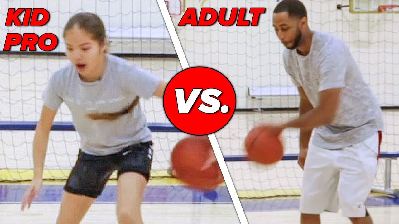 Kid Basketball Pro Vs. Adults: Horse