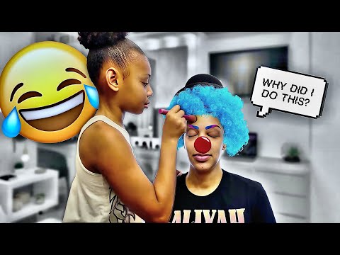 MY DAUGHTER DOES MY MAKEUP CHALLENGE