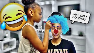 MY DAUGHTER DOES MY MAKEUP CHALLENGE