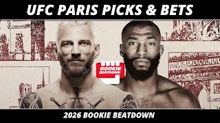 UFC Paris Picks, Bets, Props | Hooker vs Parnasse Fight Previews, Predictions