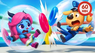 Big Challenge Day | Fun Story | Police Cartoon | Safety Rules for Kids | Sheriff Labrador