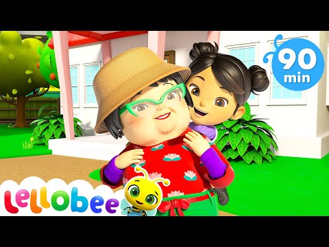 Let’s Sing and Grow Together | Lellobee City Farm | Kids Road Trip! | Kids Songs and Stories